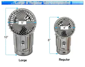 674276463632 5 STAR SUPER DEALS Solar Lantern Light Fan #3