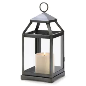 14125 ACCENT PLUS Iron Glass Contemporary Lantern