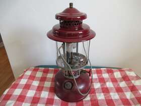 2572 AGM Lantern Globe Mckee Glasbake Double Mantle