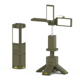 OU-00001-GREEN-01 AI HAOLE Led Camping Light Telescopic Stand