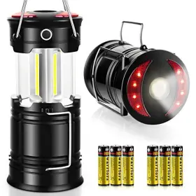 KJ-1290-1 AKMONA Camping Lantern Pack Batteries High Led