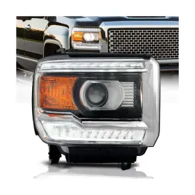 H9506 ALLIGATOR AUTO LIGHTS Headlight Gmc Sierra