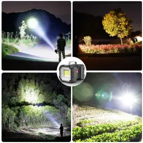 740646090477 ALPSWOLF Rechargeable Flashlight Led Spotlight #2