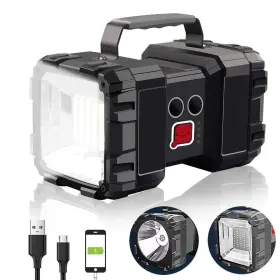 740646090477 ALPSWOLF Rechargeable Flashlight Led Spotlight