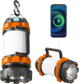 MS-7QD0-H5R4-C ALPSWOLF Camping Lantern Rechargeable Power