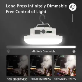 AMKULOP-X30-W AMKULOP Camping Tent Light Led Rechargeable #3