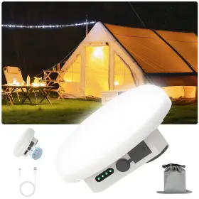 F03-H AMKULOP Tent Light Led Rechargeable Camping Lantern
