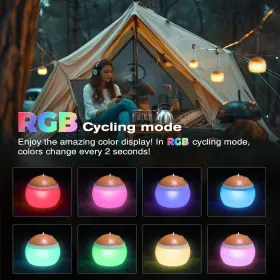 973365303762 ANHAY Camping Lantern Light Led Hook Silicone #2