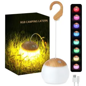 973365303762 ANHAY Camping Lantern Light Led Hook Silicone