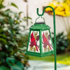 X3-HDL03 ANYPERFECT Solar Lantern Shepherd Hook Cardinal