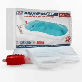 APK101 AQUAPODKIT Emergency Bathtub Water Storage Bladder
