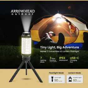 EP05103G ARROWHEAD OUTDOOR Convertible Led Camping Lantern #2
