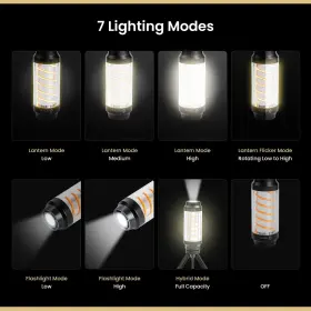 EP05103G ARROWHEAD OUTDOOR Convertible Led Camping Lantern #3