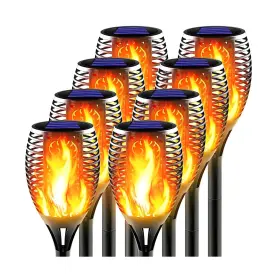 192132864992 AWETHONE Solar Torch Light Flickering Flame