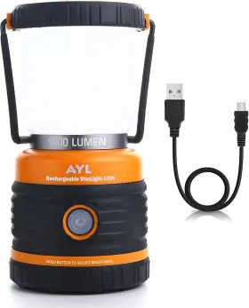 860005177226 AYL Led Camping Lantern Rechargeable Light Power