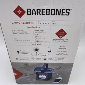 LIV-253 BAREBONES Canyon Lantern Rechargeable #3