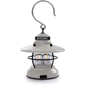 Barebones Living Liv-170 Edison Mini Lantern - Vintage Adjustable Camping Light White
