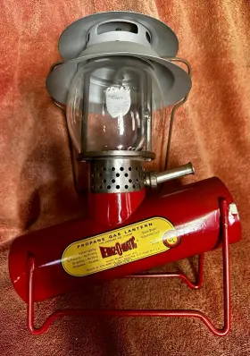 Benz-o-matic D-12a Vintage Bernz-o-matic Propane Gas Lantern Camping Model #tx-700