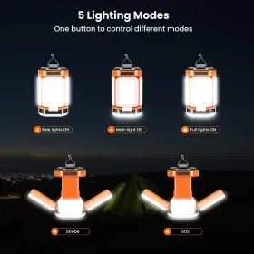 975075045833 BICKON Camping Lantern Rechargeable Leds Ultra #3