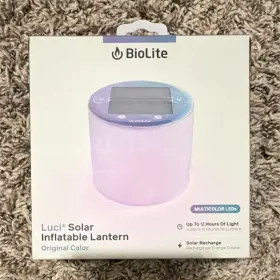 LCA0103 BIOLITE Luci Solar Inflatable Lantern Multicolor Led
