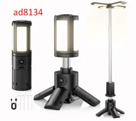 XM-G20 BKSEEQ Telescopic Camping Light Stand Dimmable Lantern
