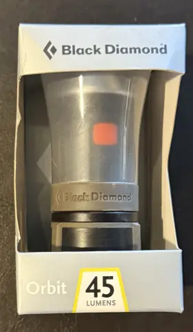 IPX4 BLACK DIAMOND Orbit Led Telescoping Lantern Dimmer