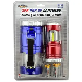 810447026934 BLAZING LEDZ Cob Pop Up Lanterns