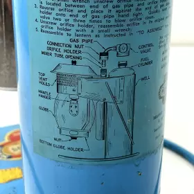 A-9198 BLUEGRASS Belknap Propane Lantern Louisville #3