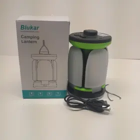 K9107 BLUKAR Camping Lantern Rechargeable Lamp Light Led