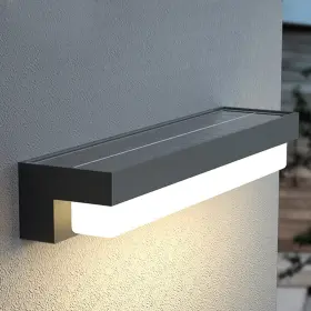 MF-019 BOAJUNA Solar Wall Lamp Dusk Dawn Motion Sensor Wit