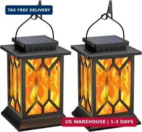 OKDMX-SL-02 BOBKID Solar Led Lantern Flickering Flame Light