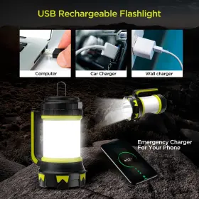 731041608985 BOCHAOS Rechargeable Camping Lantern Led Bright #3