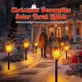 HYD-10 BONLION Solar Lights Pack Torch Flickering #2