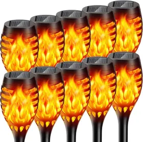 HYD-10 BONLION Solar Lights Pack Torch Flickering