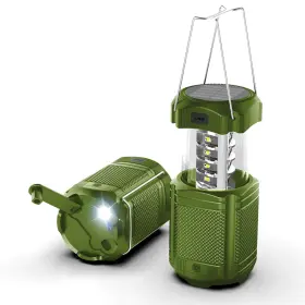 642592344393 BOOGOSTORE Camping Lantern Solar Crank Led Usb