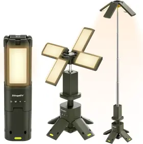 41212 BOUGERV Camping Light Telescopic Rechargeable Lantern