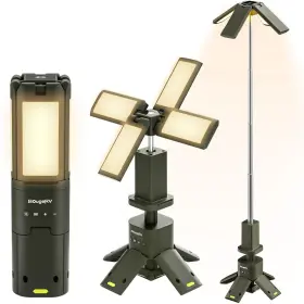 ISE255 BOUGERV Camping Light Telescopic Rotatable Lantern