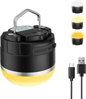L50-SSW CAMPING Led Lantern Light Usb Rechargeable Lamp