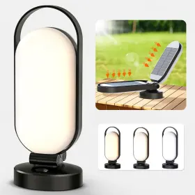 LS90B BRAVZURG Rechargeable Solar Camping Lantern Battery Led