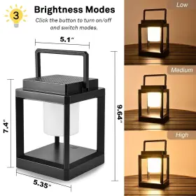 VR2001 BRIMMEL Table Lamp Led Solar Lantern Rechargeable #2