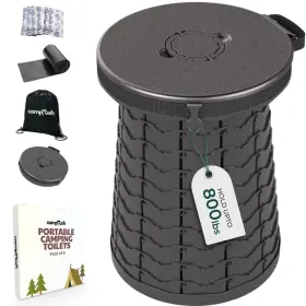 197644019502 CAMPTUSH Toilet Camping Foldabl