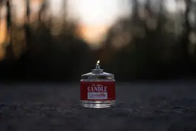707152644617 CANDLELIFE Emergency Survival Candle Set Burning #2