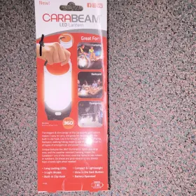 38134 CARABEAM Led Lantern Clip Glow