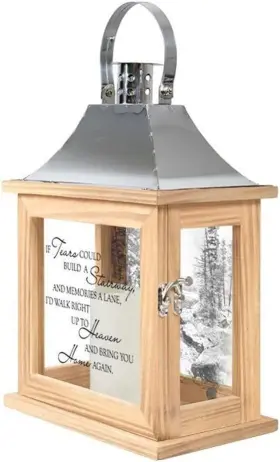 096069575375 CARSON If Tears Could Stairway Memorial Lantern