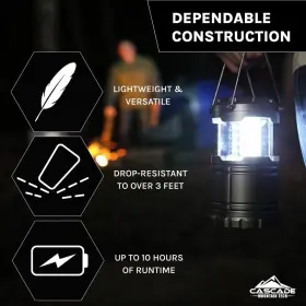 852724003436 CASCADE MOUNTAIN TECH Pop Up Led Lantern Water #2