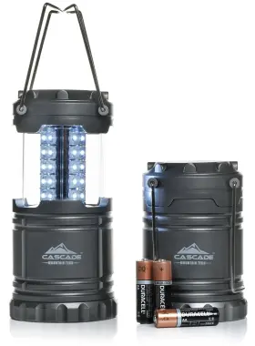 852724003436 CASCADE MOUNTAIN TECH Pop Up Led Lantern Water