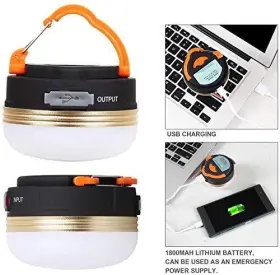 606267001806 CENSINDA Led Camping Lantern Rechargeable Tent #3