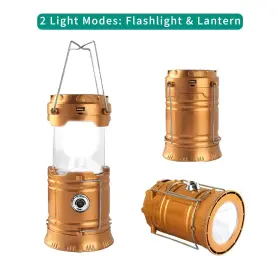 886268573513 CENSINDA Led Camping Lantern Solar Rechargeable #3