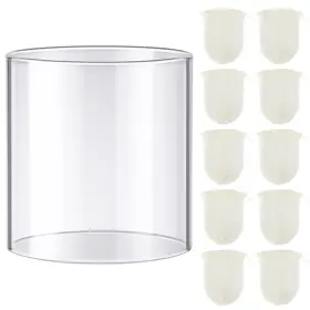 IA-CEOIGHE-0068 CEOIGHE Propane Lantern Mantles Glass Globe