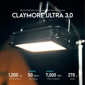 809605000468 CLAYMORE Ultra Usb Rechargeable Area Light #2